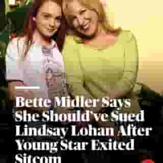 Bette Midler recently said she didn't “assert” herself enough as the chaos of 'Bette' unfolded and pointed to Lindsay Lohan’s departure from the show after shooting the pilot. “So Lindsay Lohan left the building and I said, ‘Well, now what do you do?'” Read more at the link in our bio. 📷 CBS via Getty