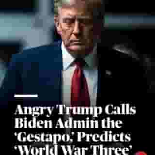 Trump gave a "frustrated and often obscene" speech at a GOP fundraiser this weekend. Hit the link in bio to read what he reportedly said. 📷 Jabin Botsford-Pool/Getty