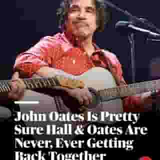 In a new interview with Rolling Stone, John Oates keeps it blunt: "I've moved on." Read more of what he had to say about his split with longtime creative partner Daryl Hall at the link in bio. 📷 Jason Kempin/Getty