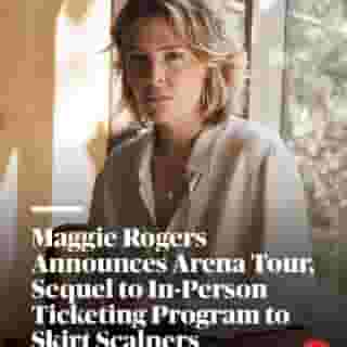 Following the success of her in-person ticketing program, @maggierogers is back at it (this time for an arena tour). Hit the link in bio learn more about the singer-songwriter's efforts to combat bots and fees. 📷 @maddyrotman