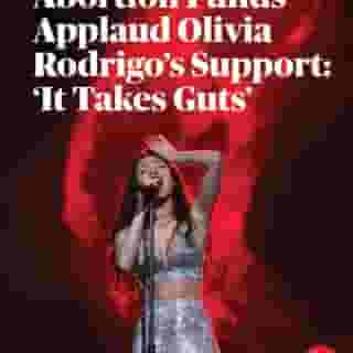 Last week, when @oliviarodrigo kicked off her #Guts world tour, she announced the launch of 'Fund 4 Good,' a new initiative for reproductive health. Her partnership with the National Network of Abortion Funds couldn’t come at a more critical time for abortion access in the U.S. “It takes guts to fund abortions at this moment,” says the group’s executive director. More at the link in our bio. 📷 Kevin Mazur/Getty