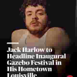 Jack Harlow has announced his Gazebo Festival, a music fest headlined by the rapper in his native Louisville, Kentucky. Gazebo will also feature headliner SZA along with sets from Vince Staples, Omar Apollo, Pinkpantheress, Majid Jordan, a DJ set from James Blake, and many more. Link in bio.