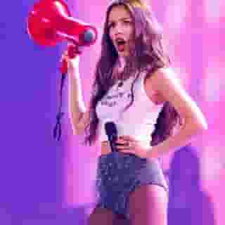 Scenes from @oliviarodrigo's massive #GUTSworldtour opener last night in Palm Springs. 📷 @polkimaging