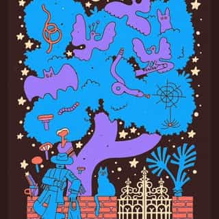 📚 𝗠𝗔𝗚𝗔𝗭𝗜𝗡𝗘’𝗦 𝗣𝗘𝗢𝗣𝗟𝗘 🖍
🦚 Philip Lindeman - Kiblind Minuscule 🐍

@philip_lindeman plays on all terrains. Frescoes, T-shirts, scarves or simple digital drawings, it doesn't matter to him as long as he can wrap them in his hymns to joy and imagination. In his bag of tricks, we'll find the influence of decades of psychedelic art, which allows each of the themes approached, whether heavy or light, to be clothed in dazzling colours and emergency exits to other, more sensitive worlds. Here, it is ‘the feeling of smallness that we can feel in our relationship with the universe’ that the Dutch illustrator has sought to retranscribe for Kiblind ‘Minuscule’. 

👀 Visit Kiblind.com to see the portfolio and the interview of Philip Lindeman (link in bio)

________________________________

💥 𝗟𝗘𝗦 𝗚𝗘𝗡𝗦 𝗗𝗨 𝗠𝗔𝗚 💥
🦚 Philip Lindeman - Kiblind Minuscule 🐍

@philip_lindeman joue sur tous les terrains. Des fresques, des t-shirts, des écharpes ou de simples dessins numériques, peu lui importe pourvu qu’il puisse les nimber de ses hymnes à la joie et à l’imaginaire. Dans sa besace, on trouvera l’influence des décennies d’art psychédélique qui permettent à chacun des thèmes approchés, lourd ou léger, de se vêtir de couleurs affriolantes et de sorties de secours vers d’autres mondes plus sensibles. Ici, c'est "le sentiment de petitesse qu'on peut ressentir dans notre relation à l'univers" que l'illustrateur hollandais a cherché à retranscrire pour Kiblind "Minuscule". 

👀 Rendez-vous sur Kiblind.com pour voir le portfolio et lire l’interview de Philip Lindeman (lien dans la bio)

#lesgensdumag #magazinespeople #kiblindmagazine #minuscule #illustration #creation #interview #illo #artofinsta #drawing #philiplindeman