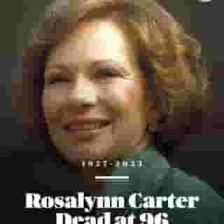 Rosalynn Carter, former first lady and wife of Jimmy Carter, as well as a devoted housing and mental health advocate, has died. Link in bio for more. 📷 Diana Walker/Getty, Bromberger Hoover Photography/Getty