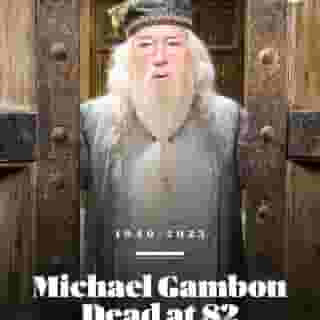 Michael Gambon, best known for his iconic role as Headmaster Albus Dumbledore in the Harry Potter films, has died. Click the link in bio to learn more. 📷 Murray Close/Warner Bros.