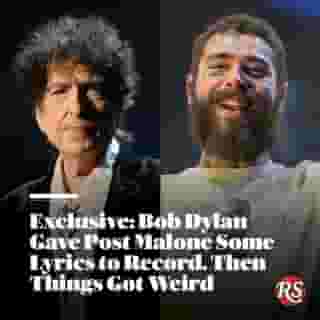 EXCLUSIVE: A collaboration between legendary songwriter Bob Dylan and streaming-era superstar Post Malone seemed like it was coming together: "A really cool piece of music got made, and then it just got weird. It got really weird." Hit the link in bio to read the story.