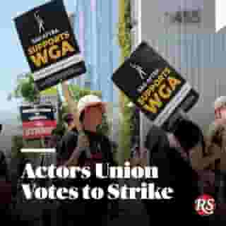Breaking: Hollywood is officially in the midst of what could be an industry-crippling “double strike” as SAG-AFTRA voted a strike order Thursday. Hit the link in bio to learn more. 📷 Maria Tama/Getty