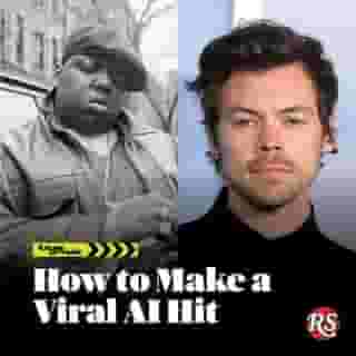 For our Future of Music package, Rolling Stone asked a Grammy-winning songwriter to show us how to make a song using AI...we ended up with fake Biggie raps and a fake Harry Styles hook. Hit the link in bio to read more and watch the video. 📷 Clarence Davis/NY Daily News Archive, Steve Granitz/FilmMagic