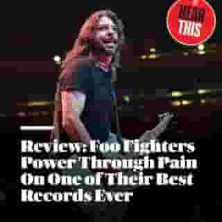 'But Here We Are,' @foofighters first album since the loss of drummer Taylor Hawkins, depicts grief in immediate terns. Hit the link in bio to read Rolling Stone's review. 📷 Kevin Mazur/Getty Images for FF