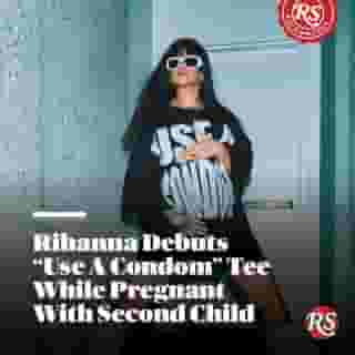 Rihanna’s legendary maternity wardrobe is a gift that keeps on giving — and now, you can have matching tees with the legendary singer for only $44. Hit the link in bio to learn more. #RSrecommends