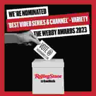 Rolling Stone on Twitch is nominated at the @thewebbyawards 🚨🏆 Hit the link in bio to vote for us in the 'Best Video Series & Channel - Variety' category.