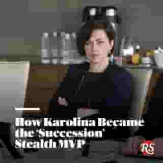 #Succession's Dagmara Domińczyk — aka Karolina — talked to Rolling Stone about picking Kendall or Logan, whether or not Karolina is good at her job, the Succession group chat, last week's big twist, and more. Hit the link in bio to read.