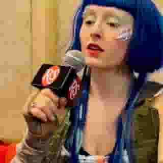 Rolling Stone's @delisamarie_ caught up with @ashnikko at #Coachella to talk about her first time in the desert, 'Weedkiller,' and performing live. Link in bio to watch 🎡