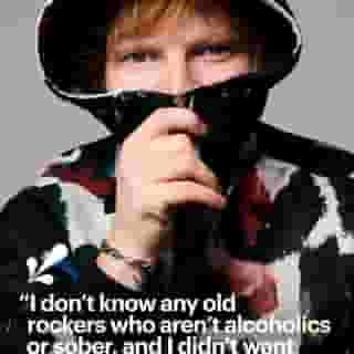 In case you didn't know, Ed Sheeran's 2021 smash hit "Bad Habits" is about "addiction issues." Out of a few substances, @teddysphotos says the hardest to quit was hard liquor. "Two months before Lyra was born, Cherry said, ‘If my waters break, do you really want someone else to drive me to the hospital?'" he recalls. "Because I was just drinking a lot. And that’s when it clicked. I was like, ‘No, actually, I really don’t.’ And I don’t ever want to be pissed holding my kid. Ever, ever." Hit the link in bio to read more of our conversation with one of the 21st century's biggest stars and see all the photos.

📸 @lizcollinsphotographer