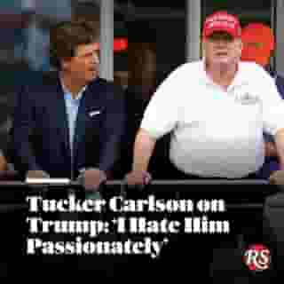 trouble in paradise 💔 When the cameras stop rolling, pro-Trump pundit Tucker Carlson revealed his disdain for Fox viewers’ favorite politician. Hit the link in bio to read more.