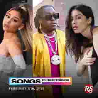 This Friday full of new releases got us like 🤯🤯🤯🤯🤯🤯🤯So of course we got you covered with this week's #SongsYouNeedToKnow. Check out some of our picks above, and tap the link in bio to see the full list:

@theweeknd feat @arianagrande, “Die For You Remix”
@dontoliver feat @brentfaiyaz, “Bus Stop”
@gracieabrams, "Best"
@karolg feat @shakira, "TQG"
@liltunechi fear DMX, "Kant Nobody”
@yeat, “Now”
@aboogievsartist feat @mariahthescientist, "Secrets Remix)
@jonasbrothers, “Wings”
@official__tink feat @tydollasign, "Let Down My Guard"