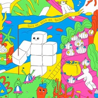 🔎 𝗭𝗢𝗢𝗠 - 𝗖𝗢𝗨𝗩𝗘𝗥𝗧𝗨𝗥𝗘 𝗞𝗜𝗕𝗟𝗜𝗡𝗗 𝗦𝗨𝗥𝗣𝗥𝗜𝗦𝗘 🎂
La triple couverture du numéro anniversaire des 20 ans de Kiblind Magazine contient tellement de détails qu'elle méritait bien qu'on s'attarde sur certains d'entre eux. Érigée grâce à des murs de chantilly et de crème au beurre, la cité rêvée de Kiblind Surprise est peuplée par des créatures mignonnes à croquer, et cache des clins d'oeil et private jokes que les plus observateur·rices et fidèles d'entre vous comprendront peut-être. 

Le mieux dans l'histoire, c'est que cette utopie a été construite par l'équipe au bec fin d'illustrateur·rices de Kiblind elle-même. On fuit pour aller vivre là bas pour toujours, ça vous dit ? 

_____________________________________

🔎 𝗭𝗢𝗢𝗠 - 𝗞𝗜𝗕𝗟𝗜𝗡𝗗 𝗦𝗨𝗥𝗣𝗥𝗜𝗦𝗘 𝗖𝗢𝗩𝗘𝗥 🎂
The triple cover of Kiblind Magazine's 20th anniversary issue is packed with so many details that it's well worth taking a look at some of them. Built with walls of whipped cream and buttercream, the dream city of Kiblind Surprise is populated by cute creatures, and hides winks and private jokes that the more observant and loyal among you might understand. 

The best part is that this utopia was built by Kiblind's sharp-tongued team of illustrators themselves. Fancy running away to live there forever? 

#kiblindsurprise #magazinecover #gateaudanniversaire #20ans #kiblind #teamkiblind #illustration