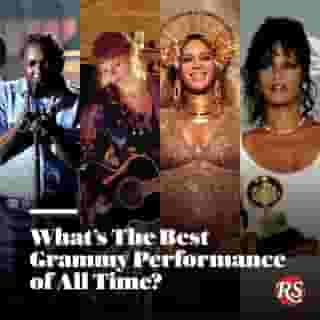 So what’s the greatest #GRAMMYs performance of all time? SWIPE ➡️ to see what some of our favorite stars said and hit the link in bio to see Rob Sheffield’s ‘25 Greatest Grammy Performances of All Time’ ranked list