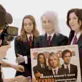 In January 1994, Nirvana graced the cover of Rolling Stone in matching pinstripe suits shot by @markseliger. 28 years later, boygenius — @julienrbaker, @phoebebridgers, and @lucydacus — are bringing it to a new generation. Photographer @ryanpfluger, stylist @jaredellner, and vintage fashion specialist Alexandra Mitchell (@neo_preen) break down the remake — and where you can find boygenius easter eggs.

Head of Video @kimberlyaleah
Video Producer @ilanawoldenberg
Cam Op @juliusdamenz_dp