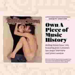 Today is your LAST CHANCE to own a piece of Rolling Stone and music history, with 100% of the net proceeds going to gun violence prevention efforts. Hit the link in bio to check out the auction and to bid.