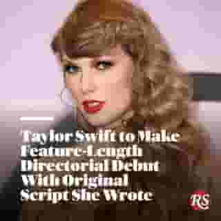 Taylor Swift, an Oscar hopeful for her 'All Too Well: The Short Film,' has announced she’ll make her feature-length directorial debut based on an original script she wrote. Hit the link in bio to read more. 📸 Frazer Harrison/Getty
