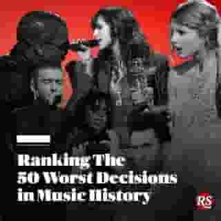 Horrible business moves, artistic blunders, deeply questionable moral judgment — with appearances by Adam Levine, Kiss, Kanye West, and many more. Hit the link in bio to see our RANKINGS of the 50 worst decisions in music history.