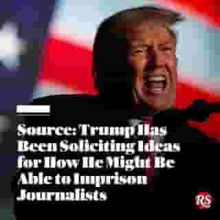 Several months ago, Trump briefly asked a small gathering about what would have to be done to curb the freedom of the press, a knowledgable source tells Rolling Stone. Hit the link in bio to read more. 📸 Drew Angerer/Getty