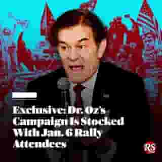 Dr. Oz has kept his distance from the "stolen election" lie while running for Senate, but records obtained by Rolling Stone reveal some of his staffers have embraced it wholeheartedly — and even attended the Jan. 6 rally to overturn the election. Hit the link in bio to learn more.