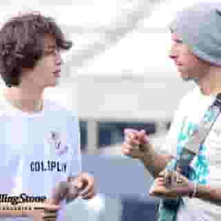 Exclusive: Check out a sneak peek at jin and @coldplay's rehearsal for their performance of #TheAstronaut in Argentina. Hit the link in bio to see some exclusive video. 📸 Big Hit Music, Stevie Rae Gibbs, Tim Toda