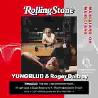 You can listen to @yungblud and The Who's Roger Daltrey's conversation on our Musicians on Musicians podcast, presented by @audible. The two talked about saying "no fucking way" to The Voice, why Oasis should reunite, and more. Hit the link in bio to listen (Spotify) 🎙️ @obb