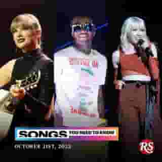 TGIF! Along with @taylorswift's #midnighTS, we got you covered with this week's #SongsYouNeedtoKnow. Here's our weekly playlist of the best new music — featuring the week's biggest new singles, key tracks from our favorite albums, and more. Check out some of our picks above, and tap the link in bio to see the full list:

 @taylorswift, “Anti-Hero”
@liluzivert, "Just Wanna Rock"
@carlyraejepsen, "Surrender My Heart"
@arcticmonkeys, "Sculptures of Anything Goes"
@shakira & @ozuna, “Monotonía”
@sonder/@brentfaiyaz, “Someone New”
@bluedetiger, "Elevator"
@teganandsara, "Smoking Weed Alone"
@nxworries & @hermusicofficial, "Where I Go"