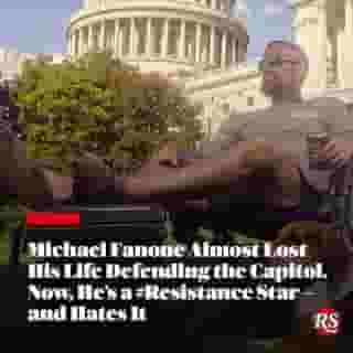 During the Jan. 6 insurrection, Michael Fanone was pulled into the crowd, beaten with the pole of a Blue Lives Matter flag, tazed on his skull, and suffered a heart attack. He tells us he has a lot of (profanity-laced) contempt for the 21 House Republicans who voted against awarding the Congressional Gold Medal to officers who defended the Capitol and explains how he had to wage “a one-man war” against Trump. Hit the link in bio to read. 📸 @jaredsoares for Rolling Stone