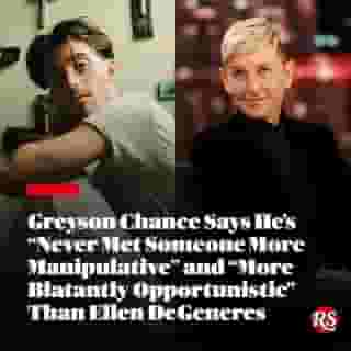 Greyson Chance went viral at 12 and shot to fame with the help of Ellen DeGeneres. Now 25, the singer opens up for the first time about how he's “never met someone more manipulative, more self-centered, and more blatantly opportunistic" than her. Hit the link in bio to read. 📸 @linusandhiscamera & Randy Holmes/Getty
