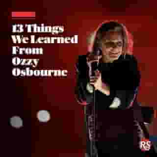Ozzy Osbourne discusses the meaning of "heavy," seeing Jimi Hendrix, acid flashbacks, and more for Rolling Stone's recent profile. Tap the link in bio to read more about The Prince of Darkness. 📸 Alex Pantling/Getty Images