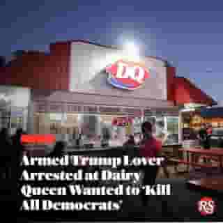 A man claiming he sought to “restore Trump to president of the United States,” and would “kill all Democrats” to do so was arrested in a Pennsylvania Dairy Queen after entering the establishment armed with a handgun. Learn more at the link in our bio. 📸 Mario Tama/Getty Images