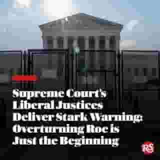 In a blistering dissent, the Supreme Court’s liberal justices mourned the subjugation of women to the power of the state, and warned that worse is yet to come. "It eliminates a 50-year-old constitutional right that safeguards women’s freedom and equal station," they wrote. Hit the link in bio for more. 📸 AP Photo/Gemunu Amarasinghe