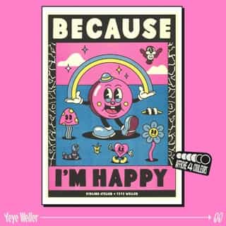 🌈 RISO ALERT 🚨 @kiblind_atelier x @yeyeweller 🌈
The German artist @yeyeweller is in the spotlight for the new collection of riso posters created exclusively for KIBLIND Atelier. His colourful creations revisit the spirit of cartoons and infuse a breath of fresh air at first glance. With his perfectly executed compositions, Yeye Weller - who has already won several awards for his work - has a keen sense of balance and brings everything he draws to life.

For the occasion, Yeye Weller has revisited a number of hits and turned them into iconic visual creations. Don't worry, if your musical tastes are as eclectic as ours, you can always collect them..

🌈 Yeye Weller' riso collection : bit.ly/3Z6nre5 (link in bio)

......................................................................

🌈 ALERTE RISO 🚨 @kiblind_atelier x @yeyeweller 🌈
L’artiste allemand @yeyeweller est à l’honneur pour la nouvelle collection d’affiches riso réalisées en exclusivité pour KIBLIND Atelier. Ses réalisations hautes en couleurs revisitent l’esprit des cartoons et insufflent un vent de fraîcheur au moindre coup d'œil. Avec ses compositions parfaitement réalisées, Yeye Weller - déjà multi-récompensé pour son travail - dispose d’un sens de l’équilibre poussé et donne vie à tout ce qu’il dessine.

Pour l'occasion, Yeye Weller a revisité certains hits pour en faire des créations visuelles iconiques. Pas de panique, si vos goûts musicaux sont aussi éclectiques que les nôtres, vous pourrez toujours les collectionner ...

🌈 Les 8 affiches riso de la collec : https://bit.ly/3BNxuJK (lien dans la bio)

#yeyeweller #hits #music #colorfull #top50 #poster #affiche #risoprint #risography #kiblindatelier #lyon #deco #colors