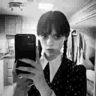 A first look at @jennaortega's Wednesday Addams in Tim Burton’s 'Wednesday.' Hit the link in bio to see the full teaser. 📸 via @jennaortega, via Netflix