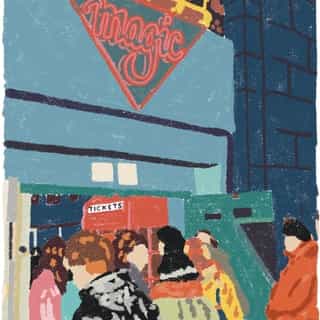 🪩 MAGAZINE'S PEOPLE 🪩
🌙 4/8 - @luismazonstuff - Kiblind Discotheque 🎟
For Luis Mazòn, movement is a symbol of life. And when we look at his productions, we experience life in its full force. For Kiblind " Discotheque ", the Barcelona-based artist has lent himself to the game of original creation, inviting us to the entrance of his favorite club, at break time, just before returning to the dancefloor. Yes, Luis Mazòn moves as much as his illustrations.
You can find Luis Mazòn's portfolio and interview on Kiblind.com (link in bio).
..........................................................……………….

🪩 LES GENS DU MAG 🪩
🌙 4/8 - @luismazonstuff - Kiblind Discothèque 🎟
Pour Luis Mazòn, le mouvement est symbole de vie. Et la vie, on la prend de plein fouet lorsque l'on regarde ses productions. Pour Kiblind “Discothèque” le Barcelonais s'est prêté au jeu de la création originale et nous invite à l’entrée son club favori, au moment de la pause, juste avant de retourner sur le dancefloor. Et oui, Luis Mazòn bouge autant que ses illustrations. 

Retrouvez le portfolio et l’interview de Luis Mazòn sur Kiblind.com (lien dans la bio).

#lesgensdumag #magazinespeople #kiblindmagazine #discotheque #disco #illustration #creation #interview #illo #artofinsta #drawing #luismazon #club #barcelona #night #magic