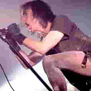 Happy Birthday to Nine Inch Nails' Trent Reznor! The Grammy-winning and Oscar-winning rock star turns 57 today. A few years ago, he talked to us about turning his anger outward, 'The Twilight Zone,' why he still thinks about Bowie all the time, and more. Hit the link in bio to read. 📸 Paul Natkin/Getty & Jason Merritt/Getty