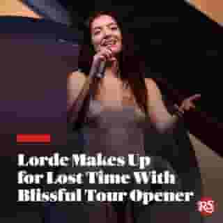 Lorde took the stage in Nashville to kick off her 'Solar Power' tour and we were in the building. Hit the link in bio to read about her first full concert since 2018 and see the setlist.

📸 @johnshearer/Getty