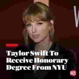 @taylorswift will receive an honorary degree from New York University and address the class of 2022. Hit the link in our bio to learn more. 