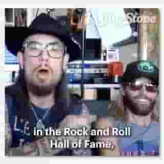 "What you see of Taylor in public, like his public persona—that's just who he is." Taylor Hawkins joined us on Rolling Stone's Twitch for an interview last year alongside supergroup NHC. They talked about new music, Taylor never getting a new iPhone, and even gave us a tour of their space. Link in bio to watch the full interview.