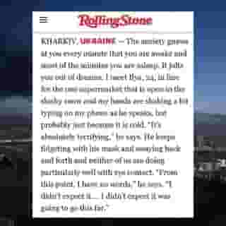 Our own @jscros reports from Kharkiv, Ukraine, where residents take shelter as the Russian army looms and explosions echo through the streets. Hit the link in bio to read the full report.

📸 Aris Messinis/AFP