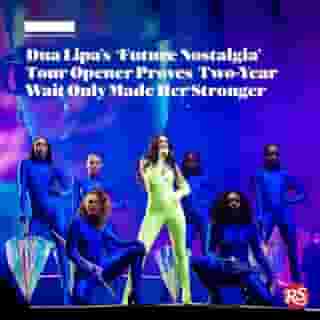 In an arena full of hyped fans in Miami, @dualipa's still the most effervescent person in the room. Hit the link in bio for our full recap.⁠
⁠
📸 @itchyeyephotos