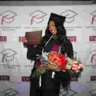 The day after her commencement ceremony, we talked to Megan Thee Stallion about making good on her promise to graduate college. ⁠
⁠
Tap the link in our bio to read more. ⁠
⁠
Photos: Emilio Coochie