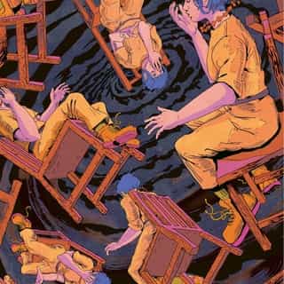 🎢 MAGAZINE'S PEOPLE 🎢
🌪 1/8 - @tim_goschnick - Kiblind Vertige 🌪

From the lovely Melbourne in Australia, @tim_goschnick composes, in utopian dreams' forms, ultra-detailed illustrations with over-saturated colors that amaze us every time. The imaginary world he managed to create, by playing with pencil and digital, captures our emotions endlessly. Inspired by animated films, wood engraving or risography, Tim invents a surreal and retro imagery that he has been shaping since he was young. For our "Vertigo" issue, he draw his kind of vertigo (link in bio).

..........................................................……………….

🎢 LES GENS DU MAG 🎢
🌪 1/8 - @tim_goschnick - Kiblind Vertige 🌪

Depuis la charmante Melbourne en Australie, Tim Goschnick compose, sous la forme de rêves utopiques, des illustrations ultra détaillées avec des couleurs sur-saturées qui nous scotchent à chaque fois. Le monde imaginaire qu’il a réussi à créer, en jouant avec le crayonné et le numérique, capture nos émotions à l’infini. Inspiré par les films d’animation, la gravure sur bois ou encore la risographie, Tim invente une imagerie surréaliste et rétro qu’il façonne depuis minot. On en a profité pour papoter introspection, dessin et techniques d’impression avec lui. 

Retrouvez le portfolio et l'interview de Tim Goschnick sur Kiblind.com (lien dans la bio).

#lesgensdumag #magazinespeople #vertige #illo #Illustration #illoofinsta #artofinsta #drawing #digitalart #vertigo #timgoschnick