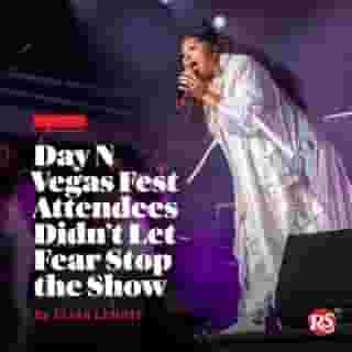 Day N Vegas fans didn't let fear stop the show at the first major festival after the Astroworld tragedy. Fans, artists, and security worked hard to keep everyone safe.⁠
⁠
“It’s hard. We love music,” explains Käethe, 30. She says she was thinking about two tragedies — both Astroworld and the horrific mass shooting that took place at a country music event in Las Vegas in 2017 — as she walked into the Day N Vegas grounds. But, she decided, “we’re not gonna let that fear stop us from enjoying ourselves.”⁠
⁠
Tap the link in our bio to read more. ⁠
⁠
Photo: Allen J. Schaben / Los Angeles Times/Getty Images