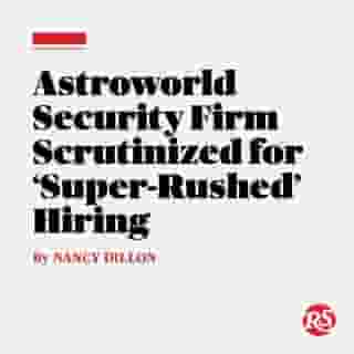 Already named in six lawsuits as a lead company in charge of security personnel at the deadly Astroworld Festival, CSC is under scrutiny for its hiring and training practices, as well as the behavior of its guards during other events.⁠
⁠
Tap the link in our bio to read more.⁠ ⁠